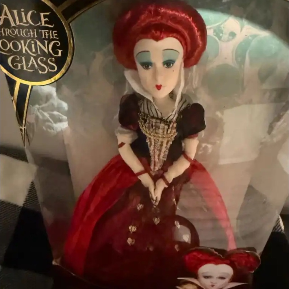 Disney Red and White Queen Doll